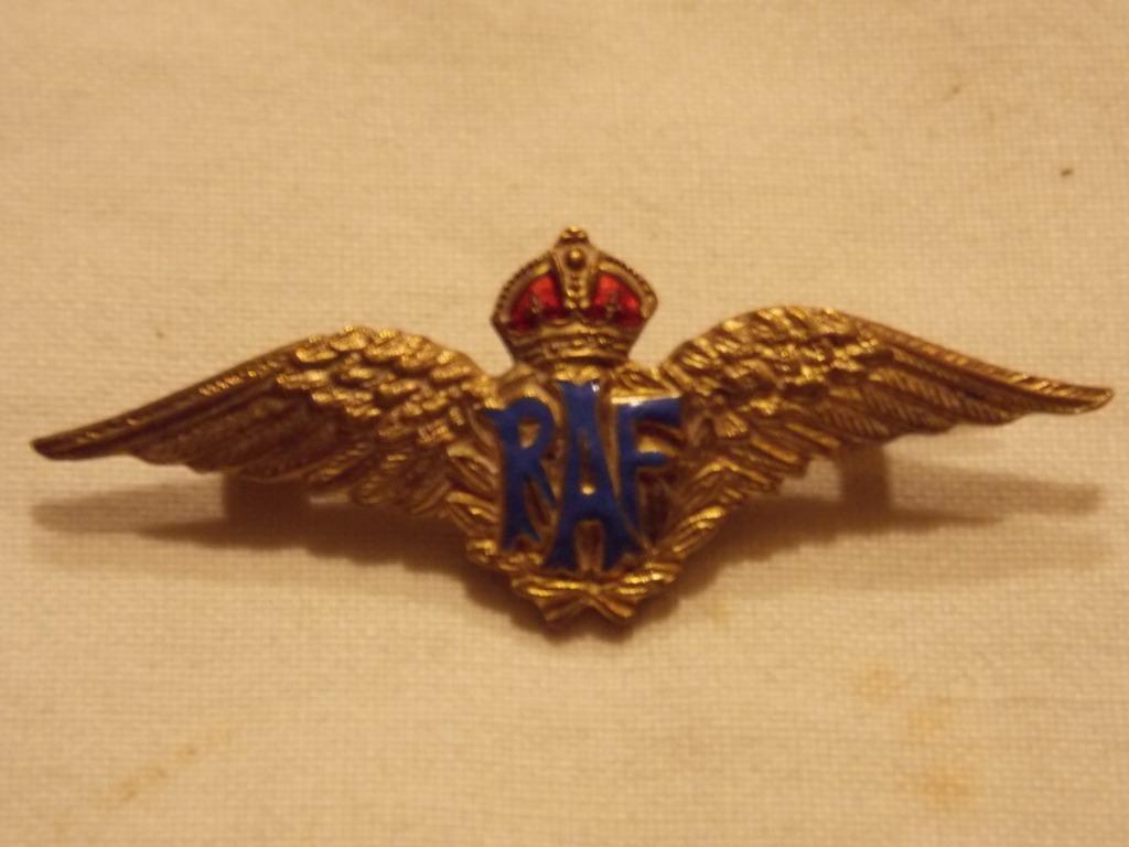WWII Engelse RAF sweetheart pin, Verzamelen, Militaria | Tweede Wereldoorlog, Ophalen of Verzenden, Luchtmacht, Embleem of Badge