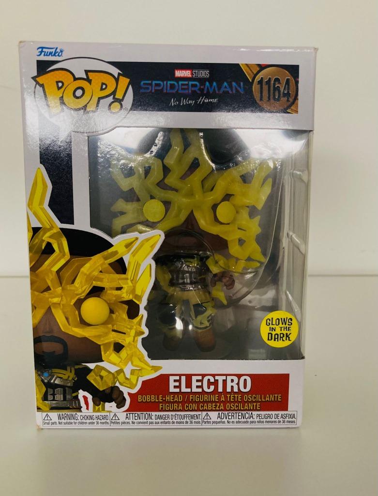 Pop - Spiderman - Electro - visible dans le noir, Collections, Enlèvement ou Envoi, Neuf, Fantasy