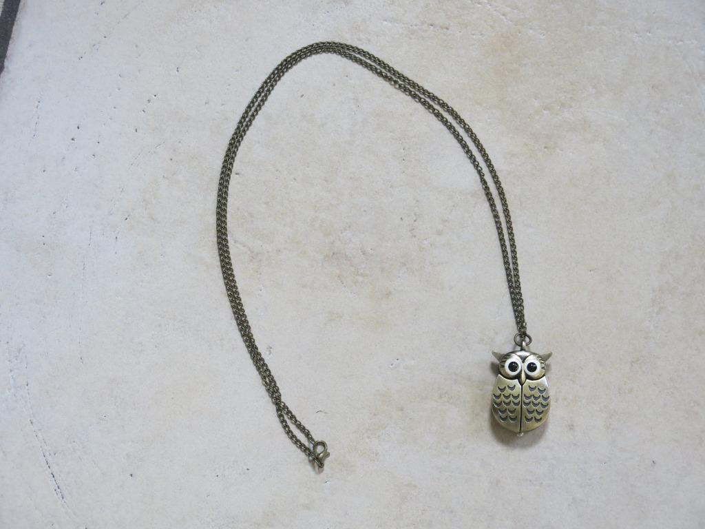 Een halsketting uil horloge, Kleding | Dames, Ophalen, Zo goed als nieuw