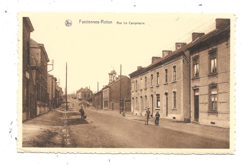 Farciennes-Roton NA39: Rue Le Campinaire, Verzenden, 1940 tot 1960, Ongelopen, Henegouwen