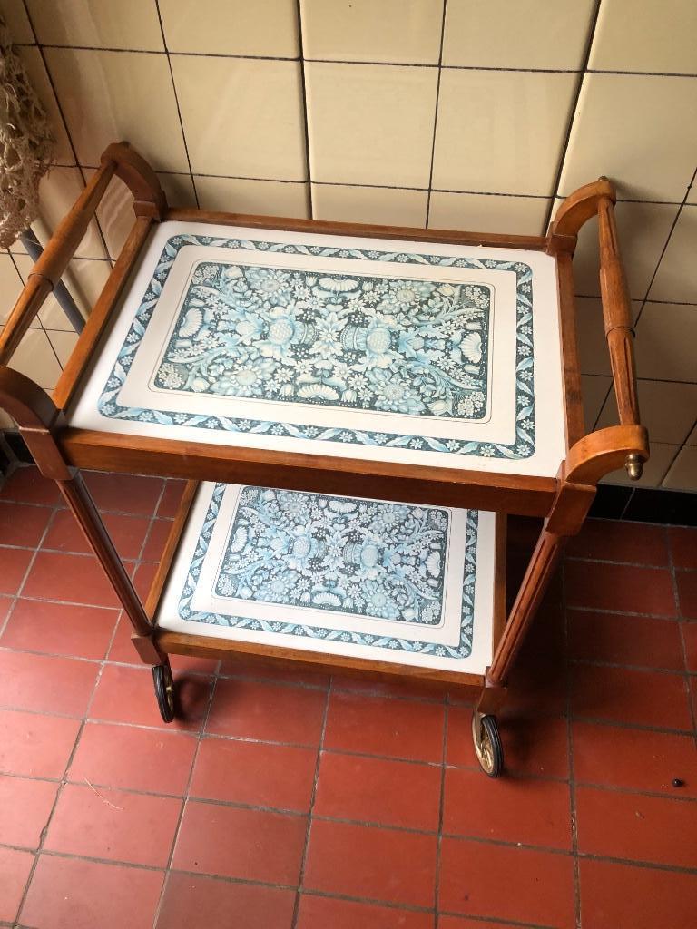Bijzettafel, Huis en Inrichting, Tafels | Bijzettafels, Ophalen, Zo goed als nieuw