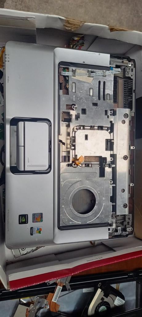 2 chassis hp dv6000 + composants pour pc portable HP, Ophalen of Verzenden, Gebruikt