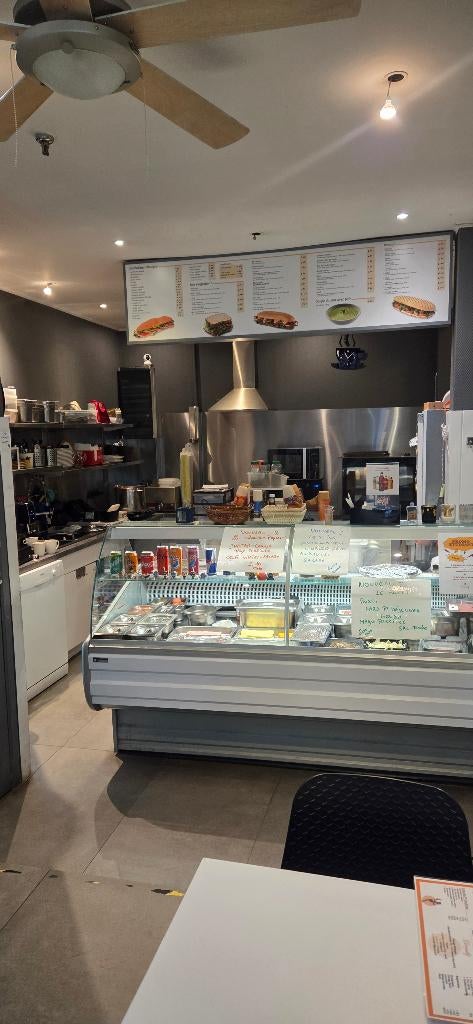 Snack sandwicherie à remettre, Enlèvement