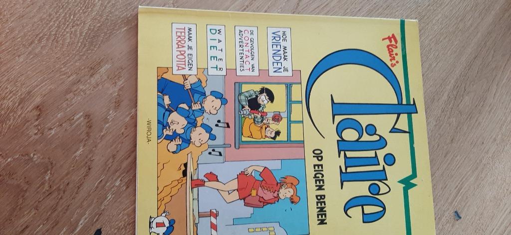 Claire op eigen benen 1ste druk, Boeken, Ophalen, Eén stripboek, Zo goed als nieuw, Robert van der kroft