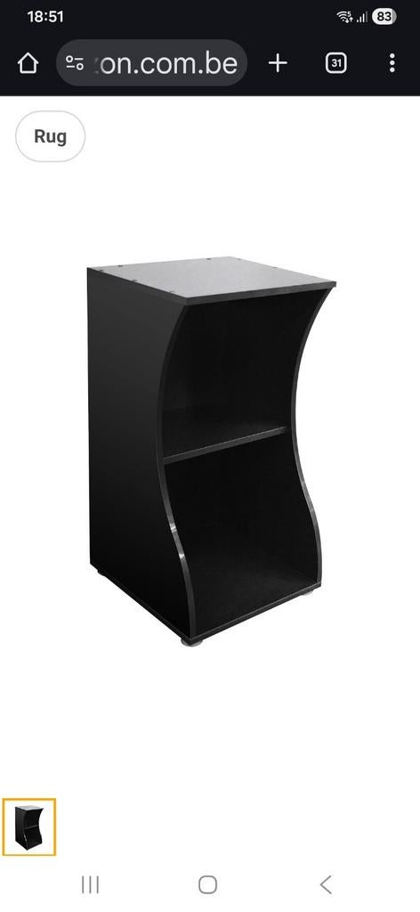 Aquarium meubel fluval flex, Enlèvement