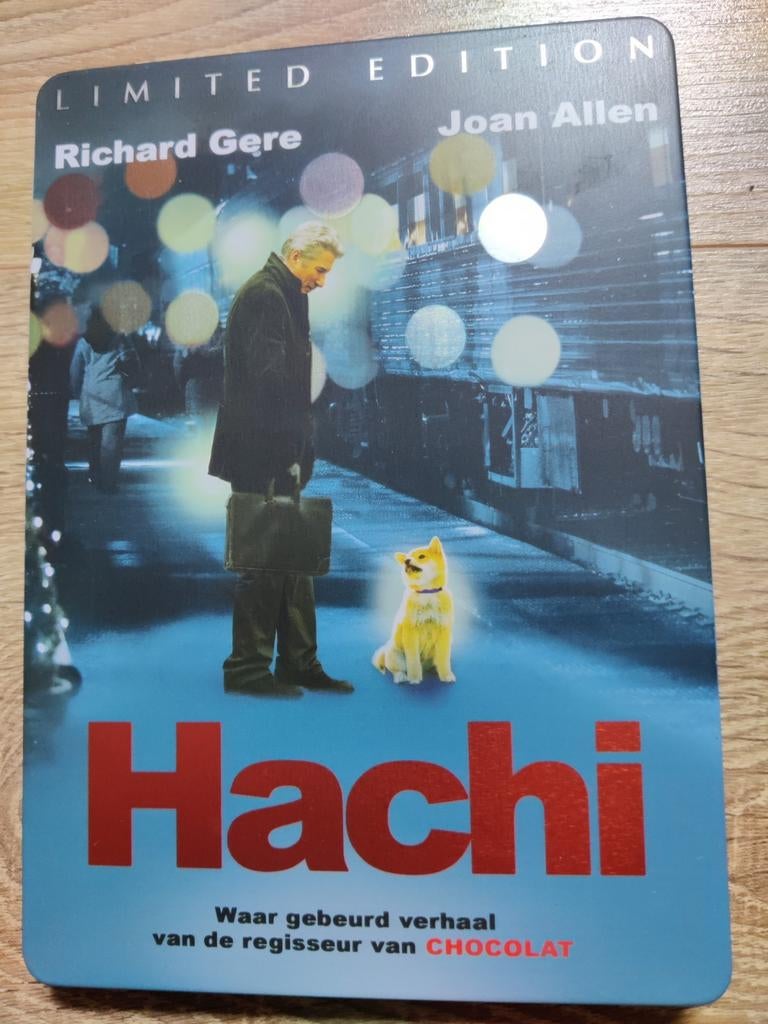 Hachi (2009) (Richard Gere) Steelbook DVD, Cd's en Dvd's, Ophalen of Verzenden, Zo goed als nieuw