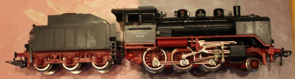 Fleischmann HO 4141 Locomotive à tender DB type 24, Analogique, Enlèvement ou Envoi, Fleischmann, Locomotive