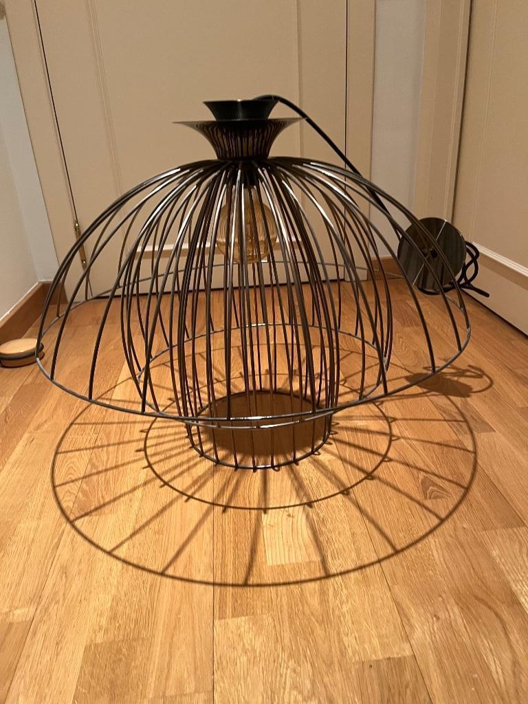 Zeer mooie moderne hanglamp, Ophalen, Zo goed als nieuw, Metaal