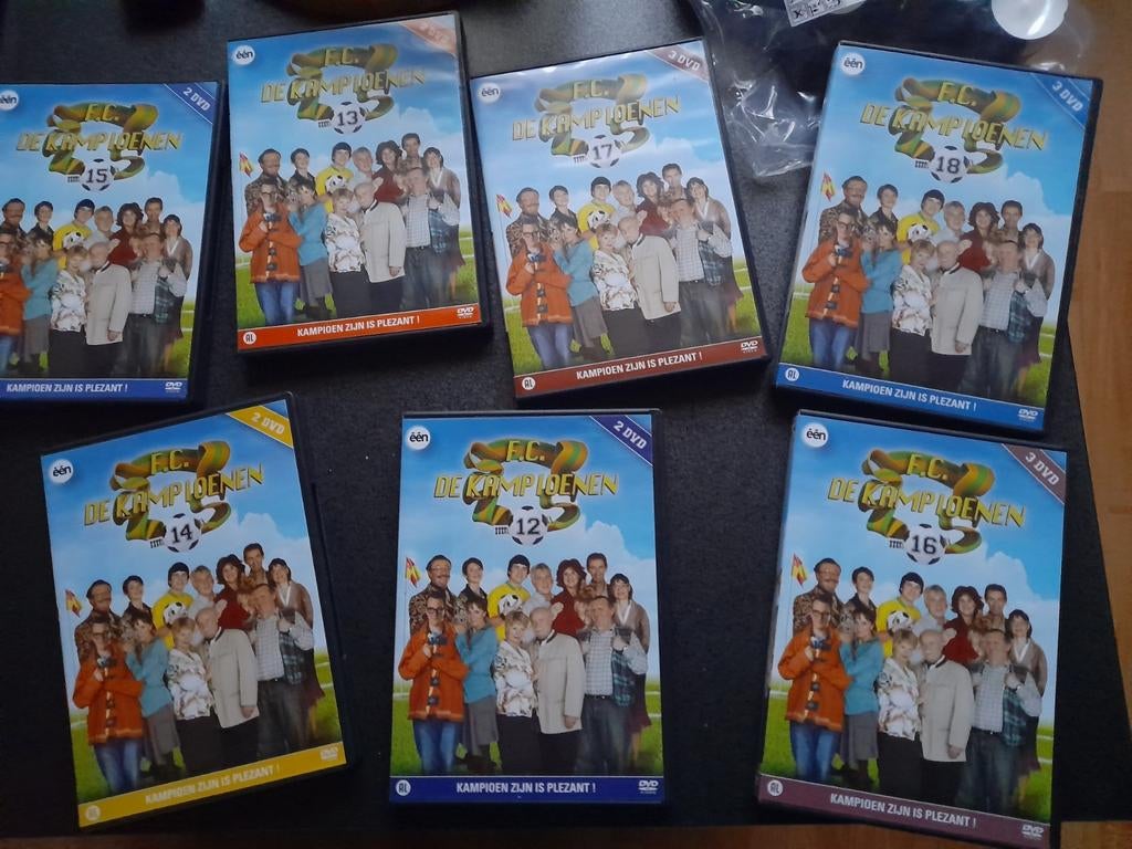 Te koop dvds van fc de kampioenen, Enlèvement ou Envoi, Comme neuf