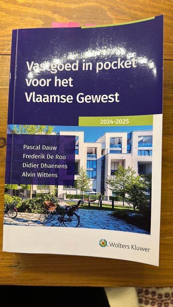 Vastgoed in pocket 2024-2025, Ophalen of Verzenden