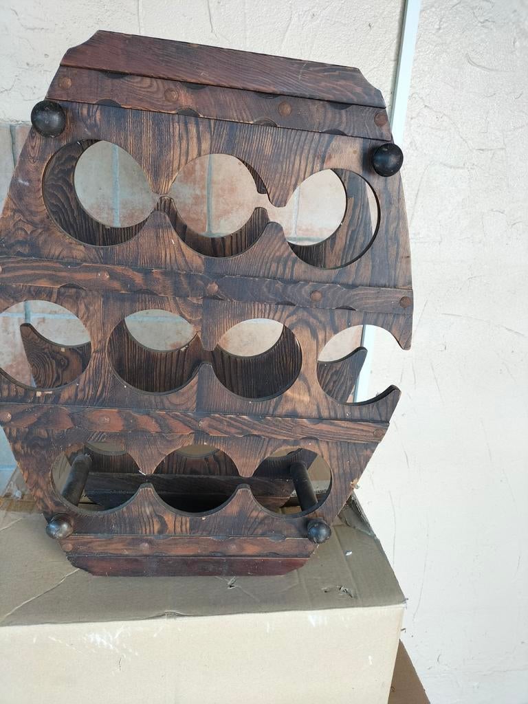 Porte bouteilles, Maison & Meubles, Enlèvement ou Envoi, Utilisé, Bois