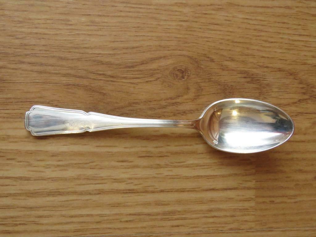 Antique superbe cuillère en argent, Enlèvement ou Envoi, Argent