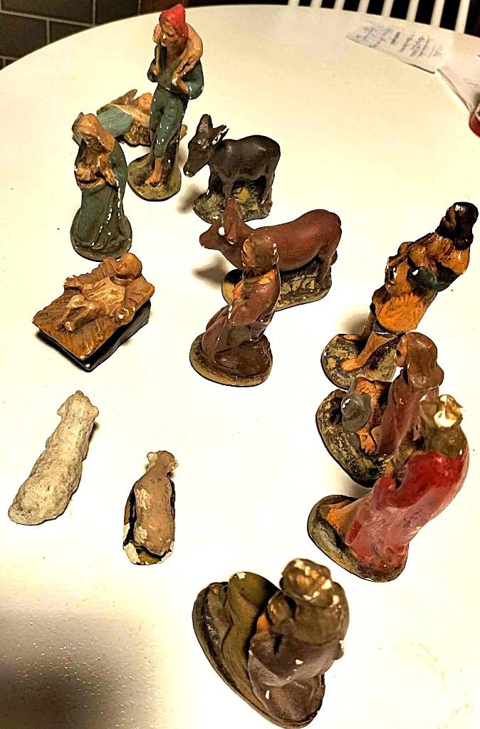Personnages crèche de Noël (ensemble), Enlèvement ou Envoi, Utilisé