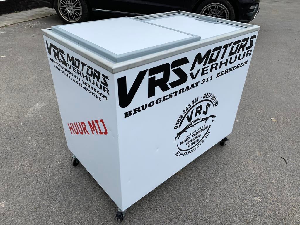 Bakfrigo / frigo / grote koelkast / flessenkoeler TE HUUR, Ophalen