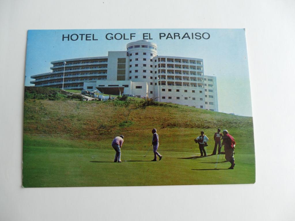 Postkaart, Hotel Golf El Paraiso, Estepona, Spanje, Enlèvement ou Envoi, 1960 à 1980, Affranchie, Espagne