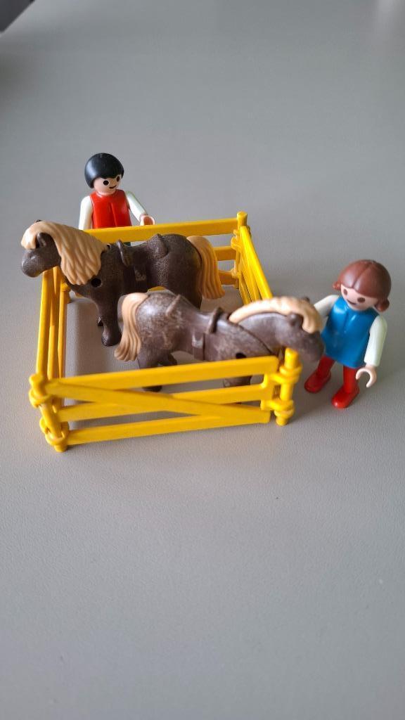 Playmobil Kinderen met pony's (3579), Ophalen, Gebruikt, Complete set