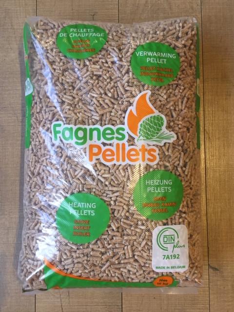 Houtpellets 460€ / 70 zakken, Tuin en Terras, Brandhout, Ophalen