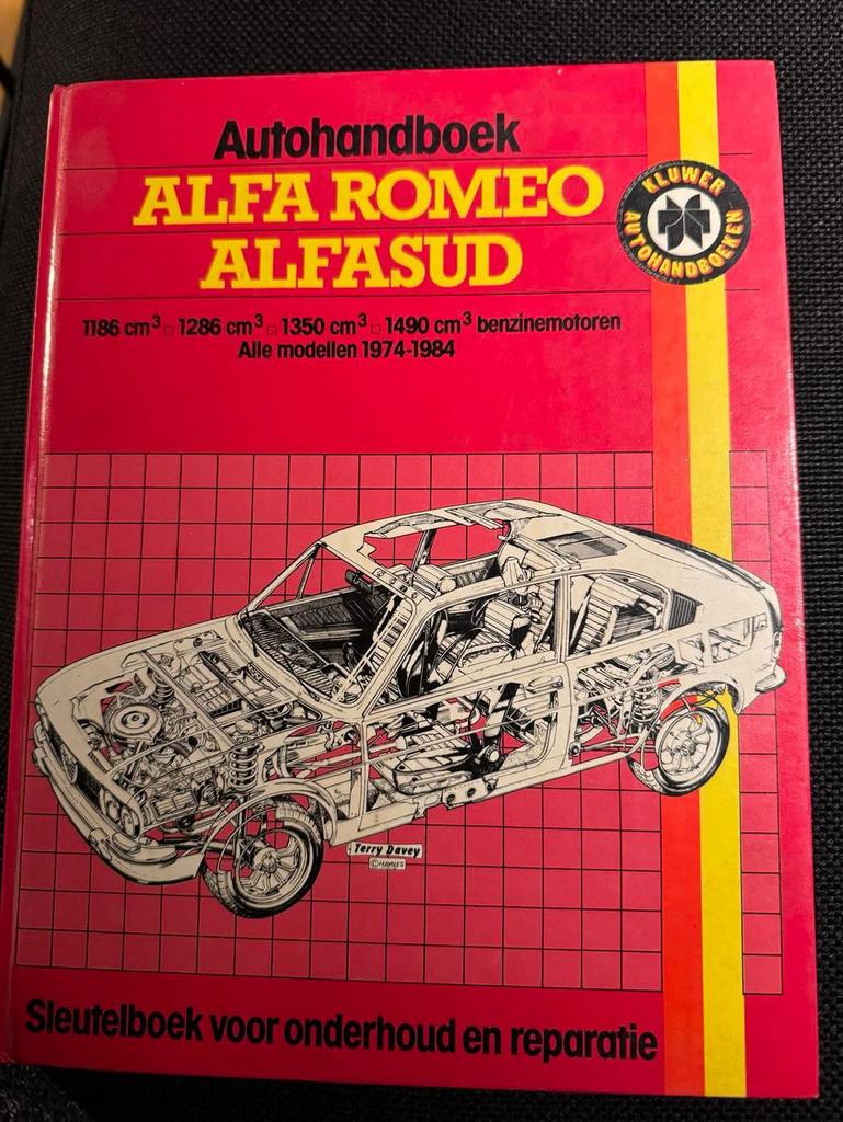 Kluwer autohandboek Alfa Romeo Alfasud., Auto diversen, Handleidingen en Instructieboekjes, Ophalen