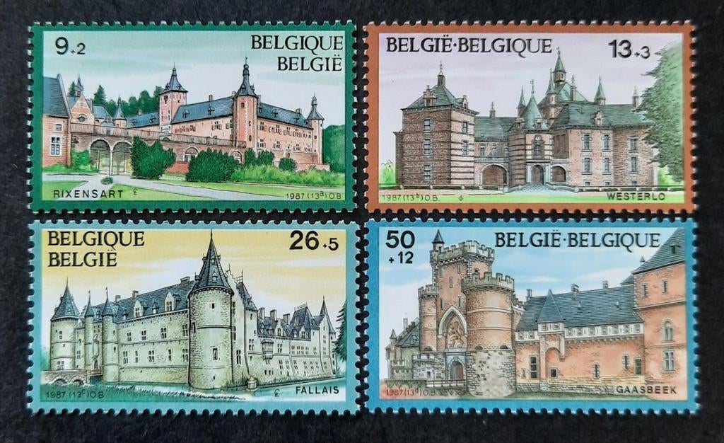 Belgique : COB 2265/68 ** Solidarité 1987., Enlèvement ou Envoi, Non oblitéré, Neuf