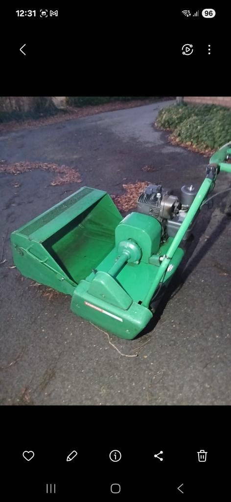 Ransomes grasmaaier in goede staat!!, Ophalen