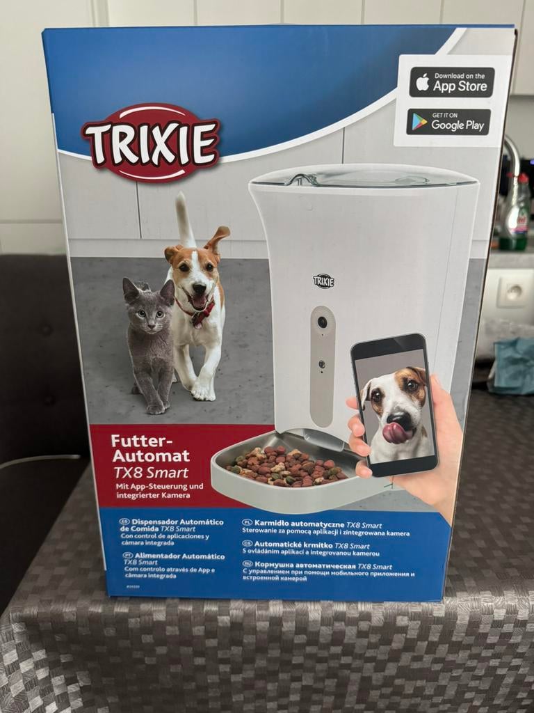 Voerautomaat hond/kat, Animaux & Accessoires, Nourriture & Bols pour chiens, Enlèvement ou Envoi, Ajustable, Neuf