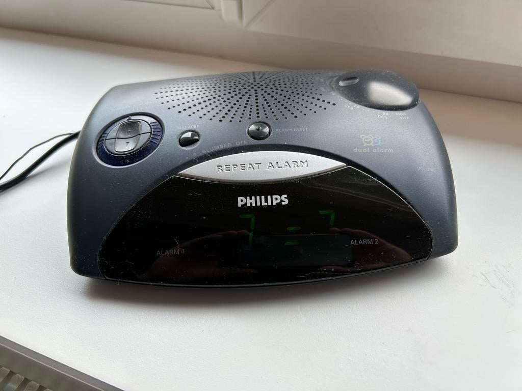 Wekkerradio Philips, Ophalen, Zo goed als nieuw