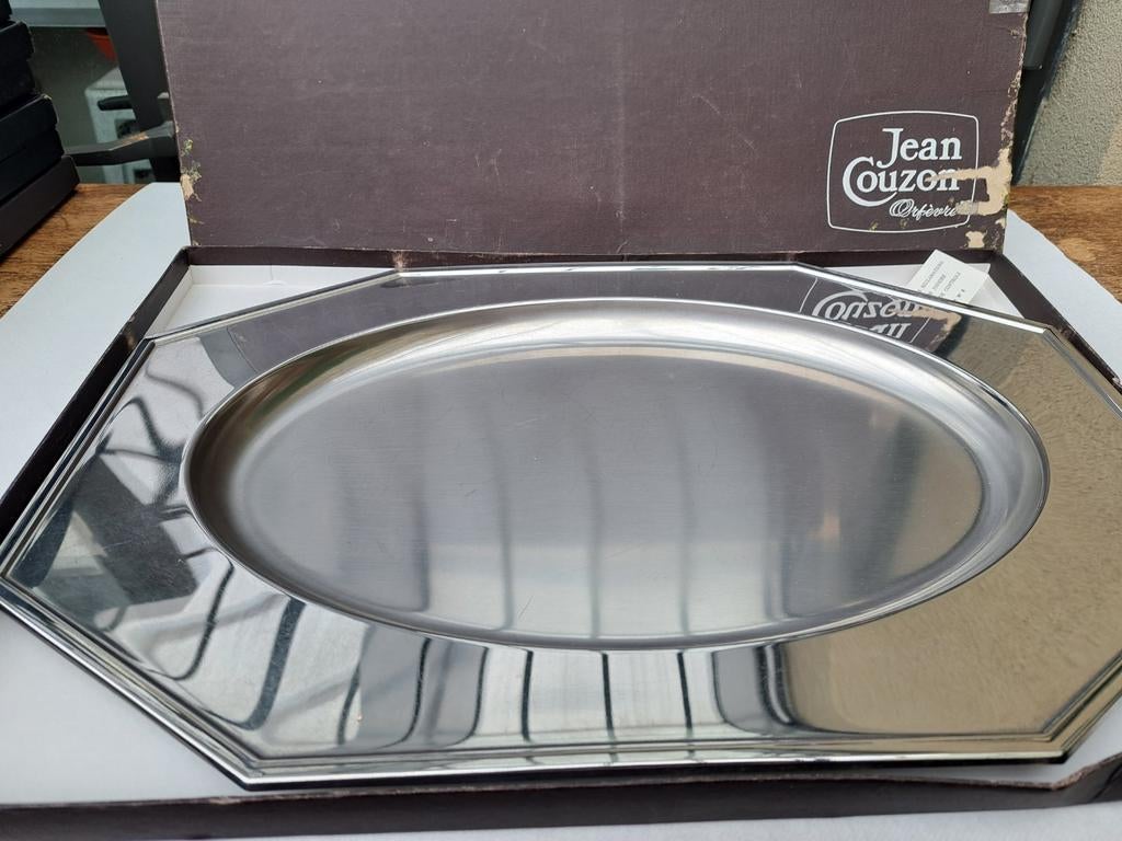 Grande assiette plate Jean Couzon, Enlèvement ou Envoi, Utilisé