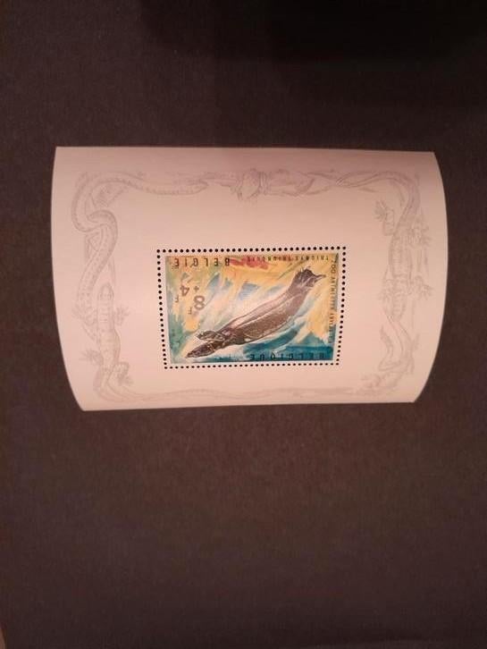 Postzegelvelleke 1965 België, Ophalen