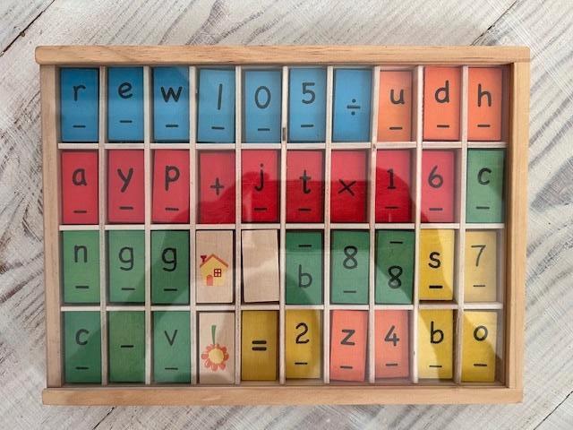 Letterdoos en rekendoos, Kinderen en Baby's, Ophalen of Verzenden, Gebruikt, Taal en Lezen
