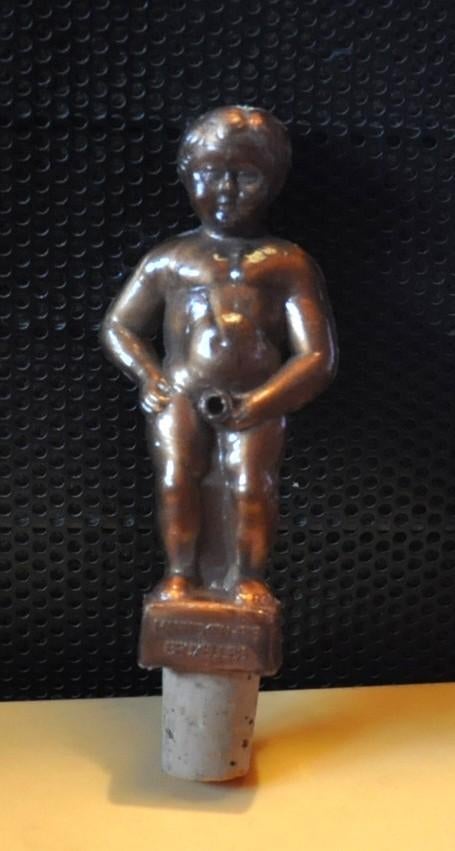 bouchon verseur vintage Manneken-Pis Bruxelles, Ophalen of Verzenden, Gebruikt