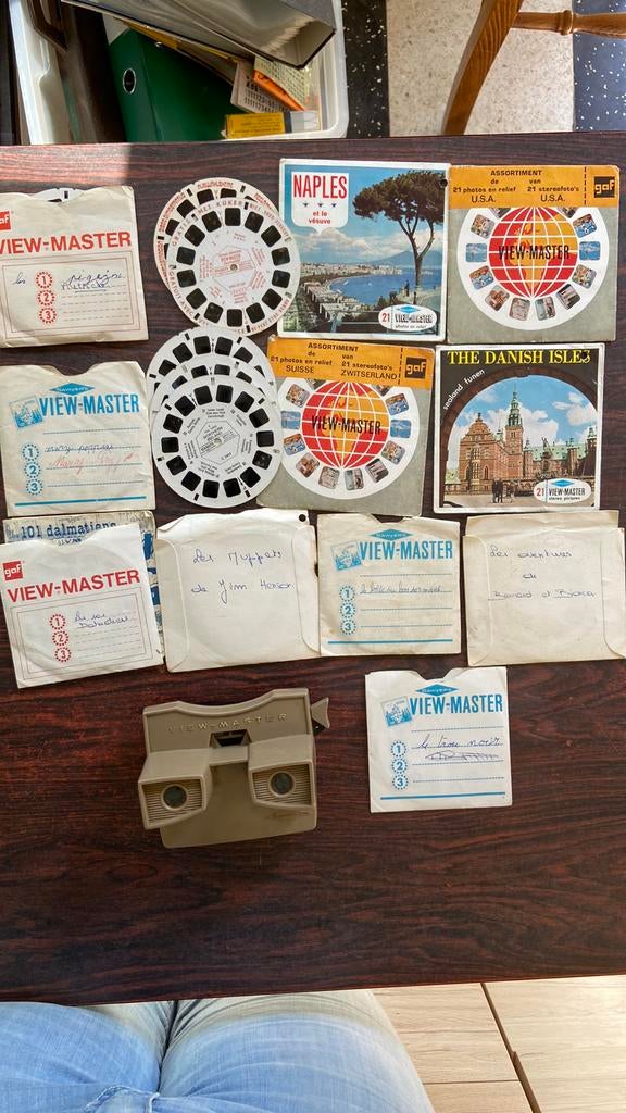 view master vintage, Gebruikt