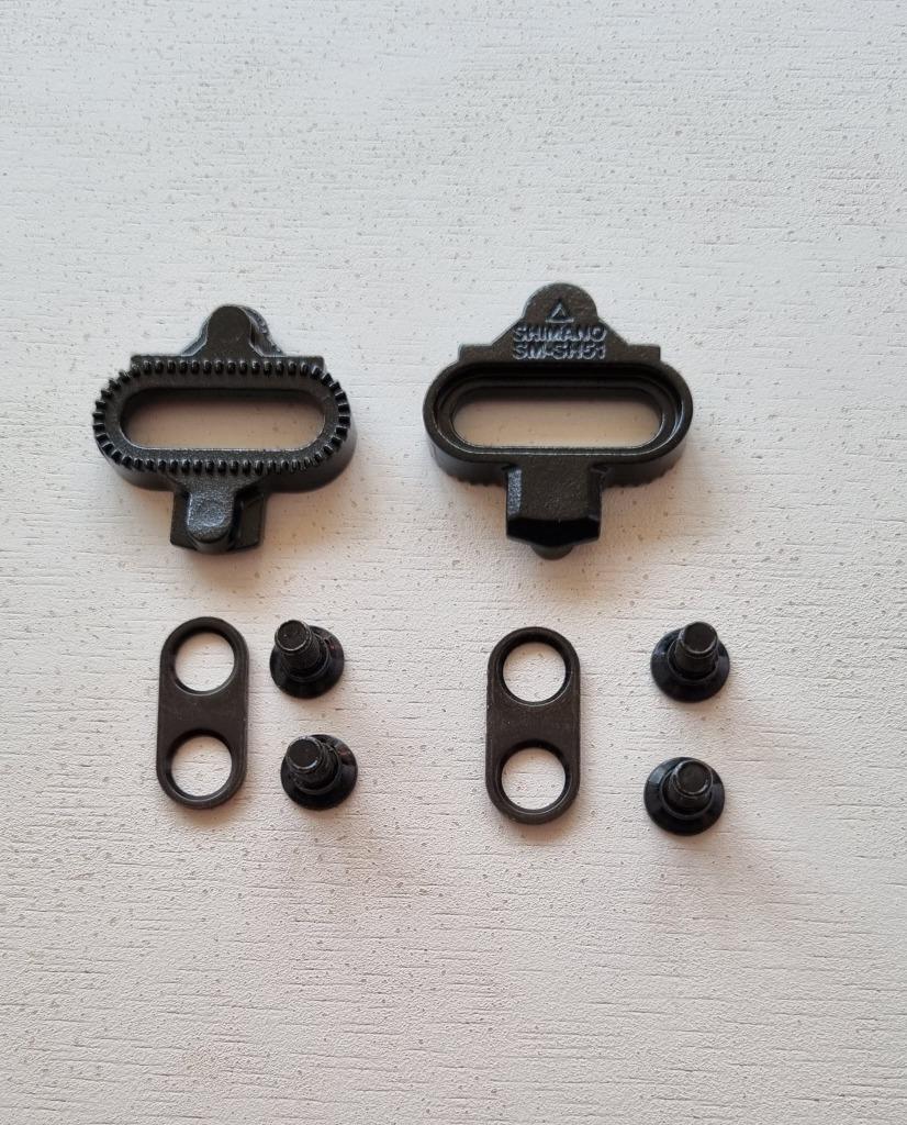 SPD Pedalen Clips Cleats Set Groupcycle- Spinningbike, Ophalen of Verzenden, Nieuw, Benen, Overige typen