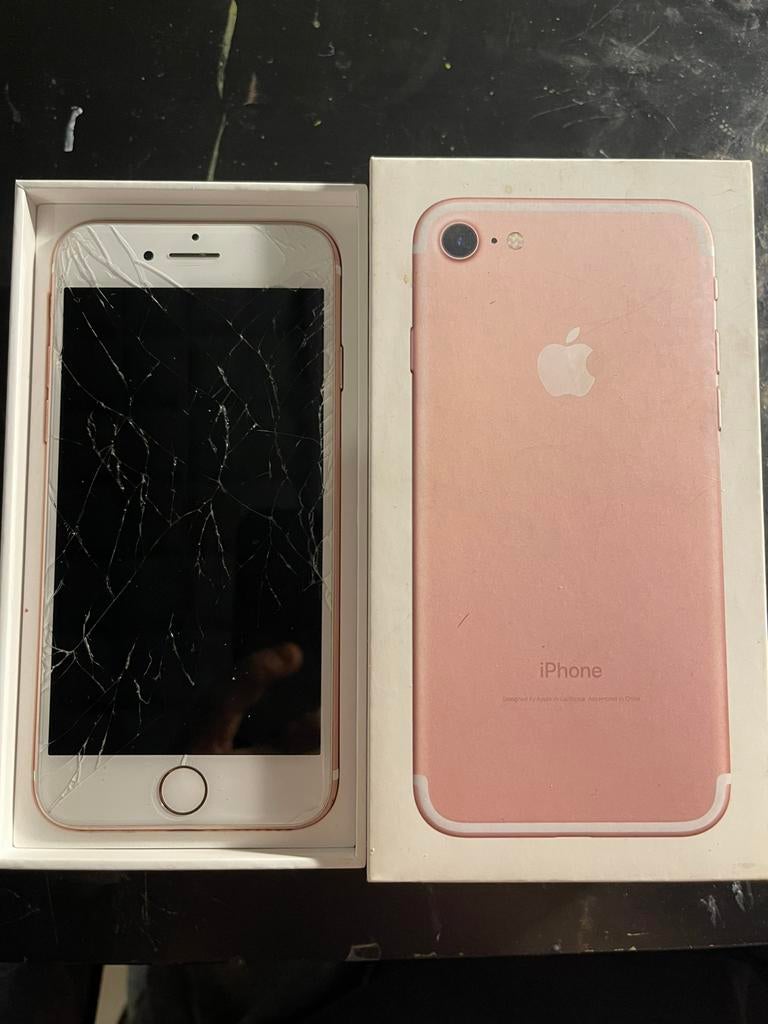 Iphone 7 rose, Avec simlock (verrouillage SIM), Rose, 32 GB, Enlèvement
