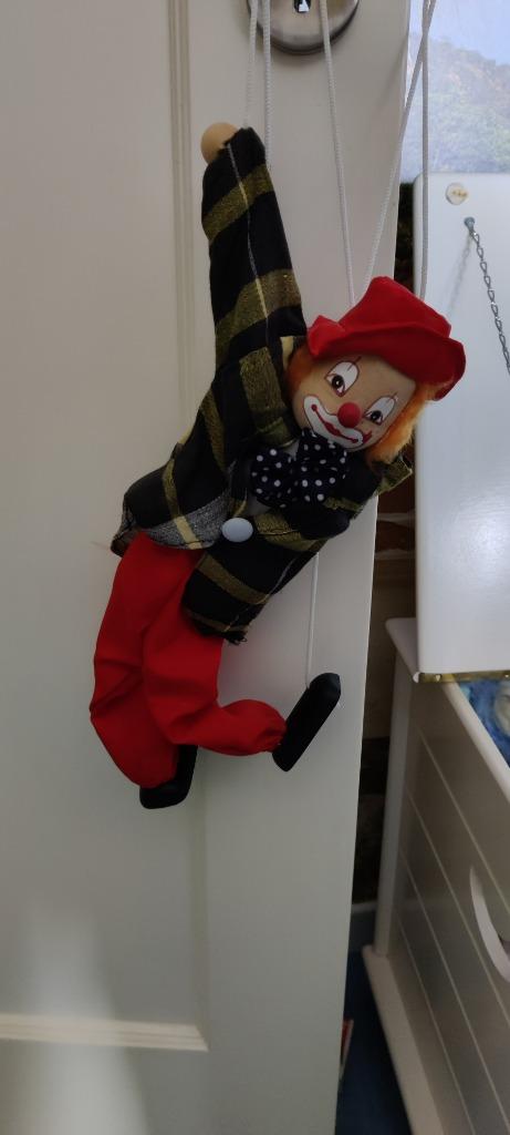 clown trekpop, Ophalen, Zo goed als nieuw, Overige typen