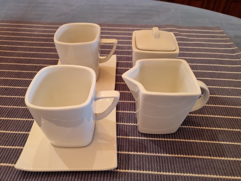 Koffieservies Cosy Trendy (voor 12 personen), Maison & Meubles, Cuisine | Vaisselle, Comme neuf, Enlèvement