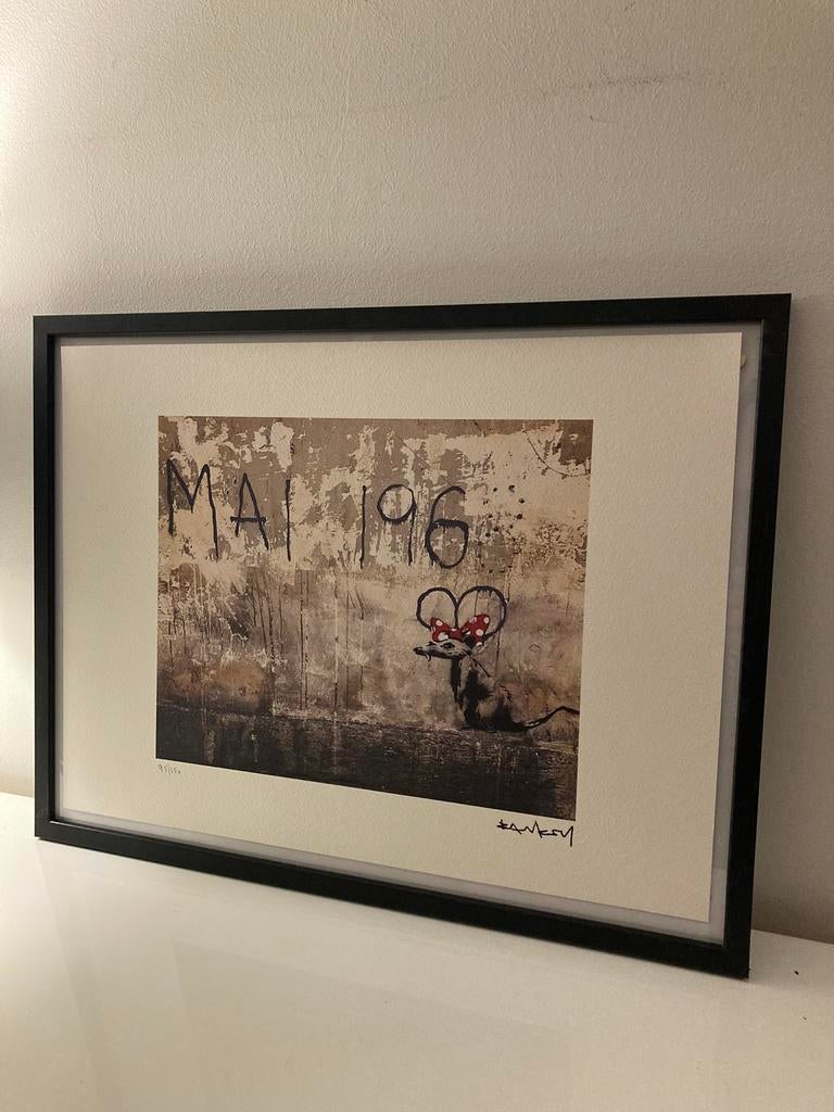BANKSY : lithographie avec certificat