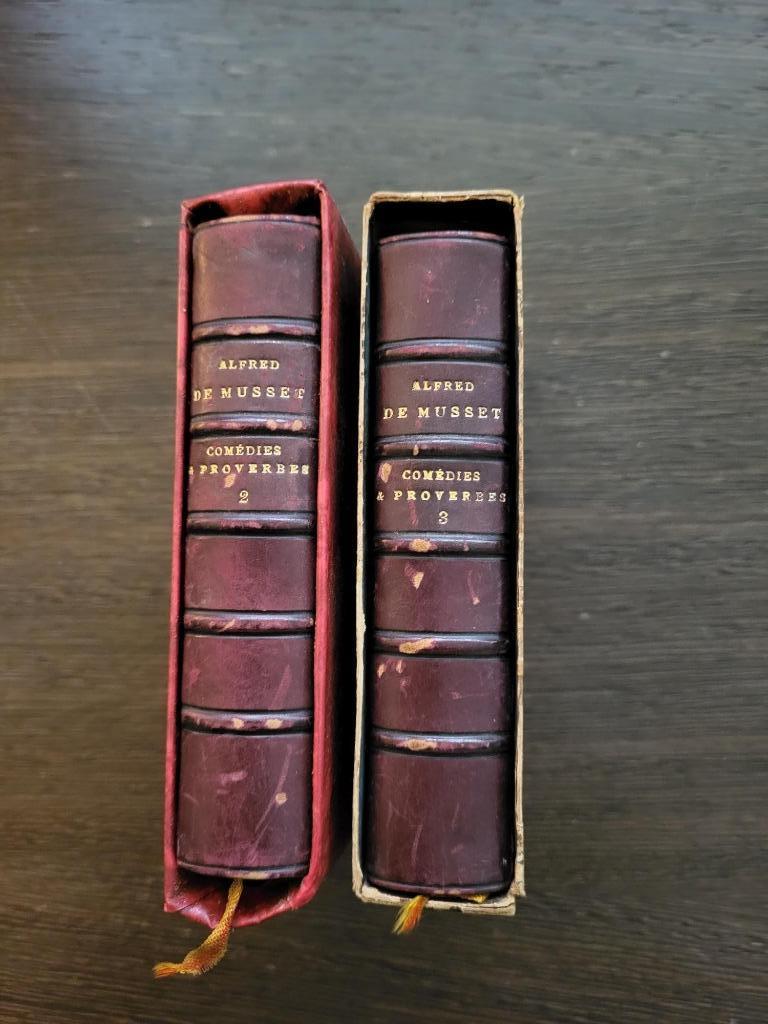 Alfred De Musset, Comédies & Proverbes tomes 2 et 3, 1906, Enlèvement ou Envoi, Alfred de Musset