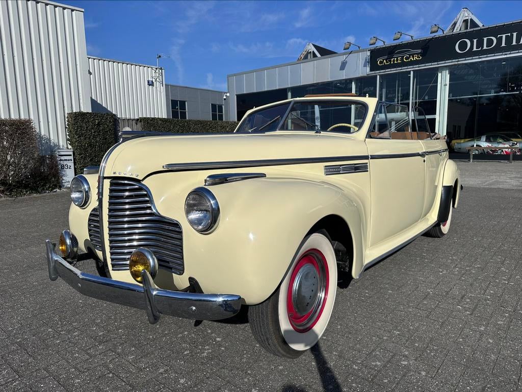 Buick super eight cabrio - 4 deurs - 1940 - mooie staat !, 4 deurs, Bedrijf, Buick, Te koop