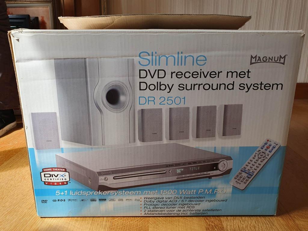Surround system Magnum, Enlèvement, Comme neuf, Lecteur DVD
