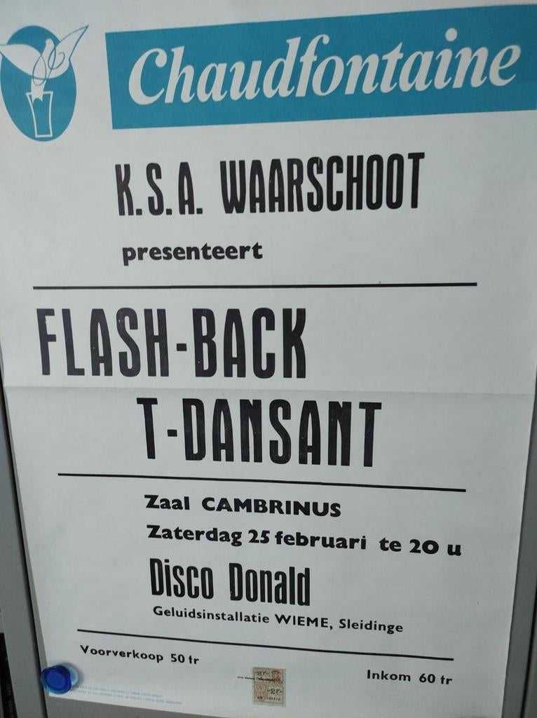 Affiche KSA, Ophalen of Verzenden