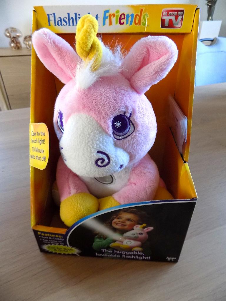 Peluche lumineuse, Kinderen en Baby's, Speelgoed | Knuffels en Pluche, Ophalen, Nieuw, Paard