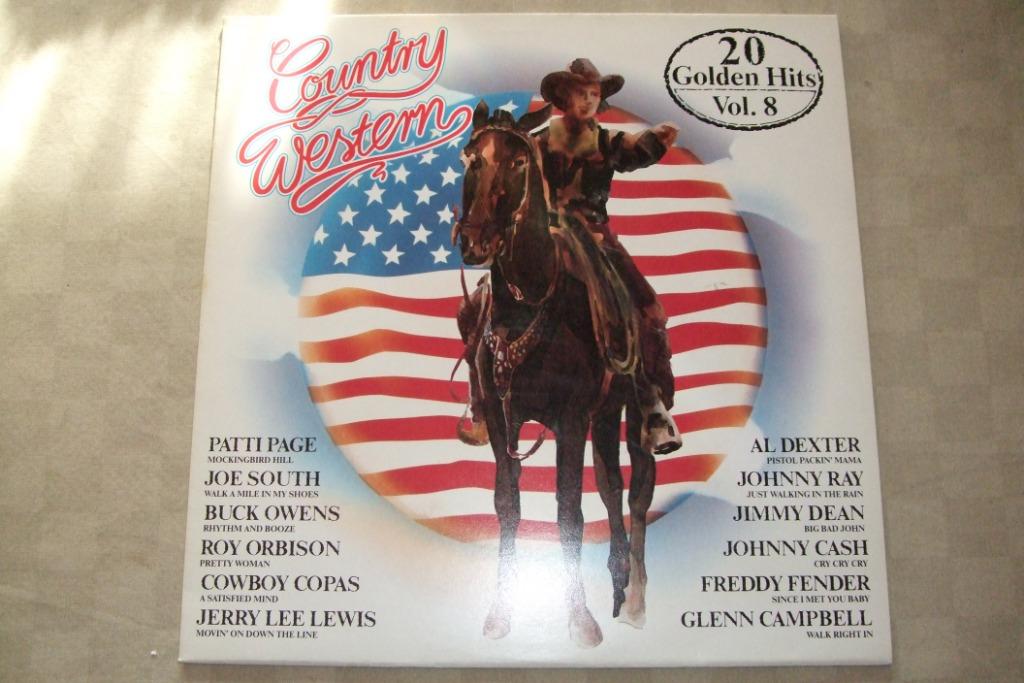 LP Country & Western 20 Golden Hits vol.8, Ophalen of Verzenden, Zo goed als nieuw