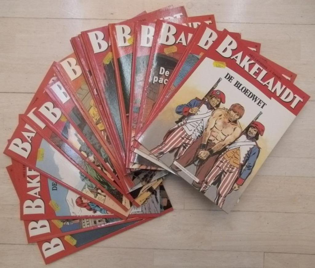 strips Bakelandt ( eerste druk ), Ophalen