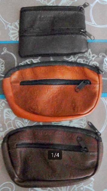 Porte-monnaie, cuir véritable, 2 tirettes, de Colombie, NEUF, Overige merken, Bruin, Nieuw, Ophalen of Verzenden