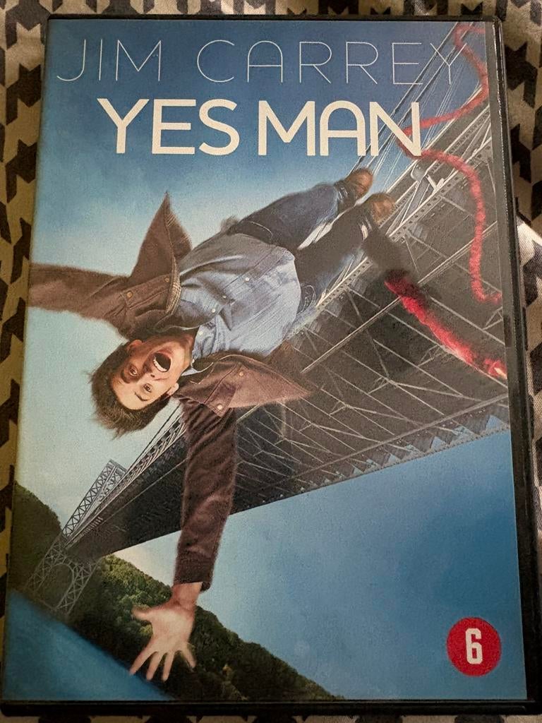 Nieuwe film “Yes Man”., Cd's en Dvd's, Vanaf 6 jaar, Ophalen, Zo goed als nieuw, Overige genres
