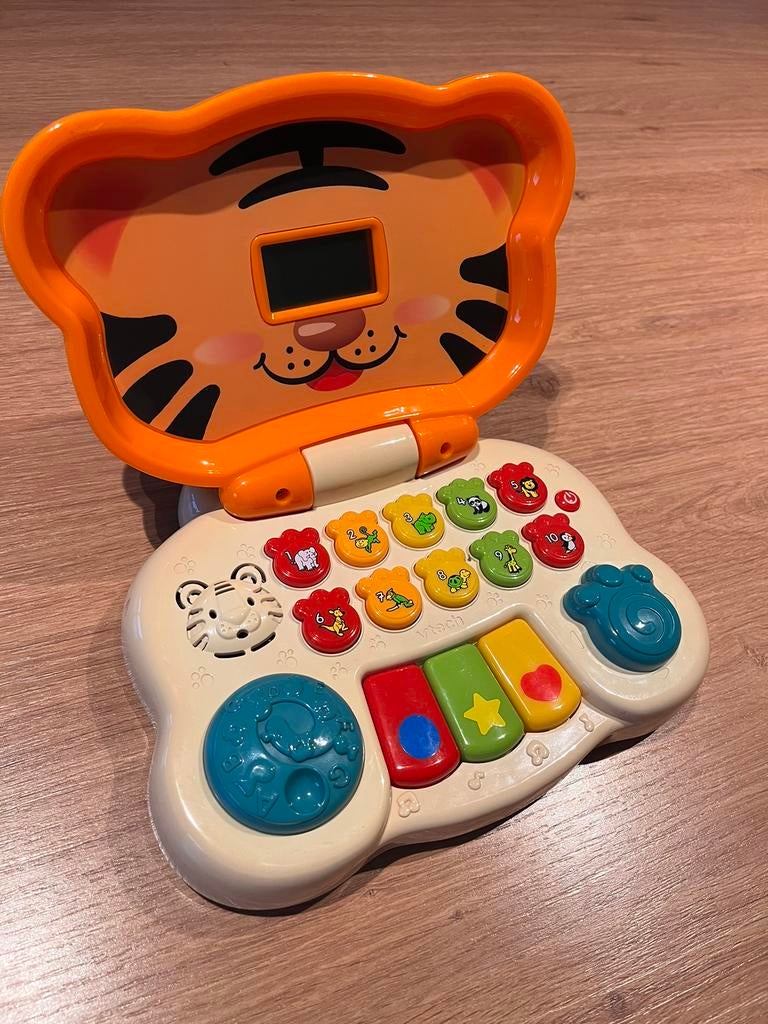 Vtech dieren laptop, Kinderen en Baby's, Speelgoed | Vtech, Ophalen of Verzenden, Gebruikt