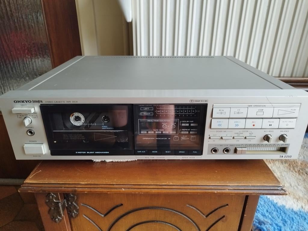 Dek K7 Onkyo TA 2250, Audio, Tv en Foto, Cassettedecks, Enkel, Overige merken, Ophalen of Verzenden