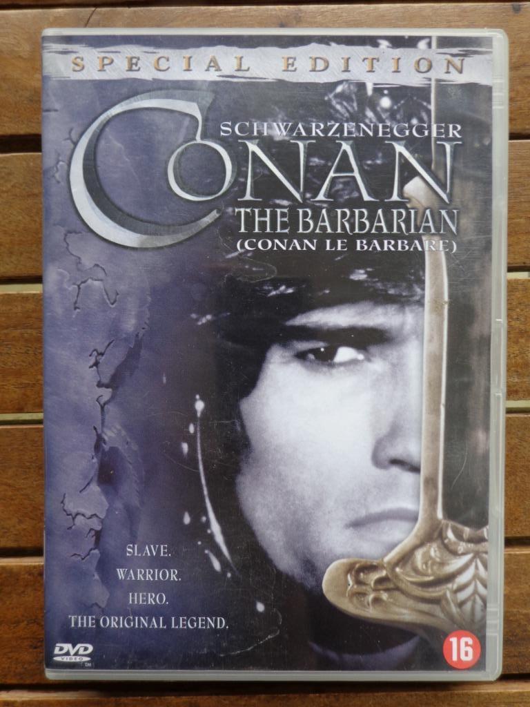 )))  Conan Le Barbare  //  Arnold Schwarzenegger  (((, À partir de 16 ans, Enlèvement ou Envoi, Comme neuf, Action
