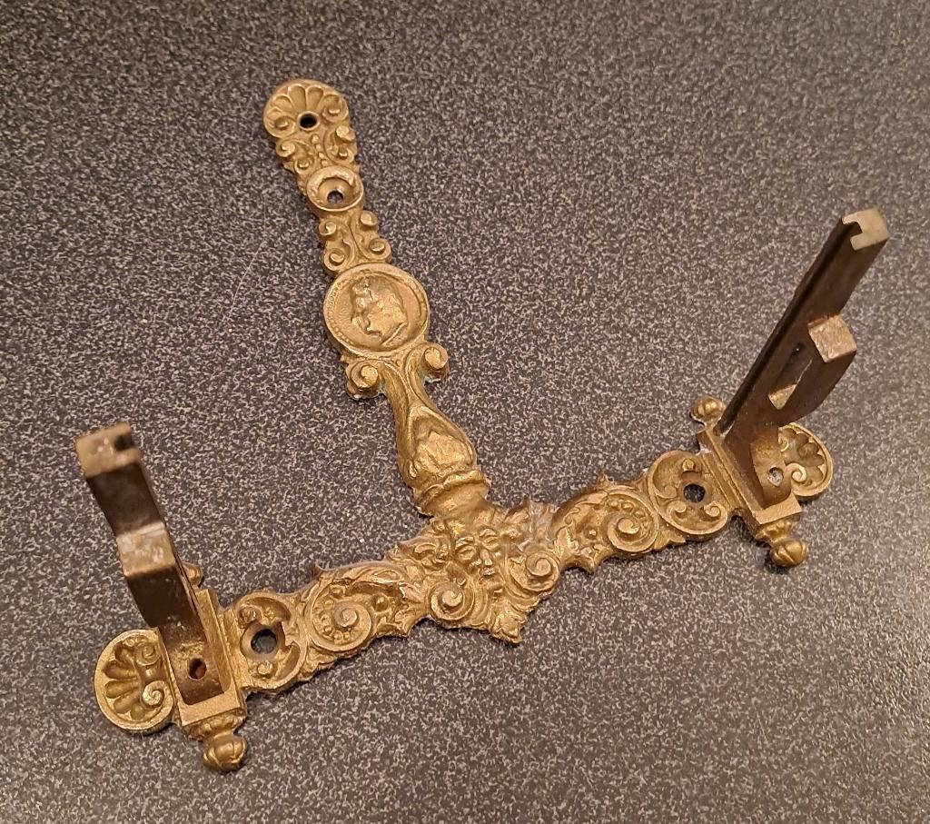 Antiek klok onderdeel brons, Antiek en Kunst, Ophalen