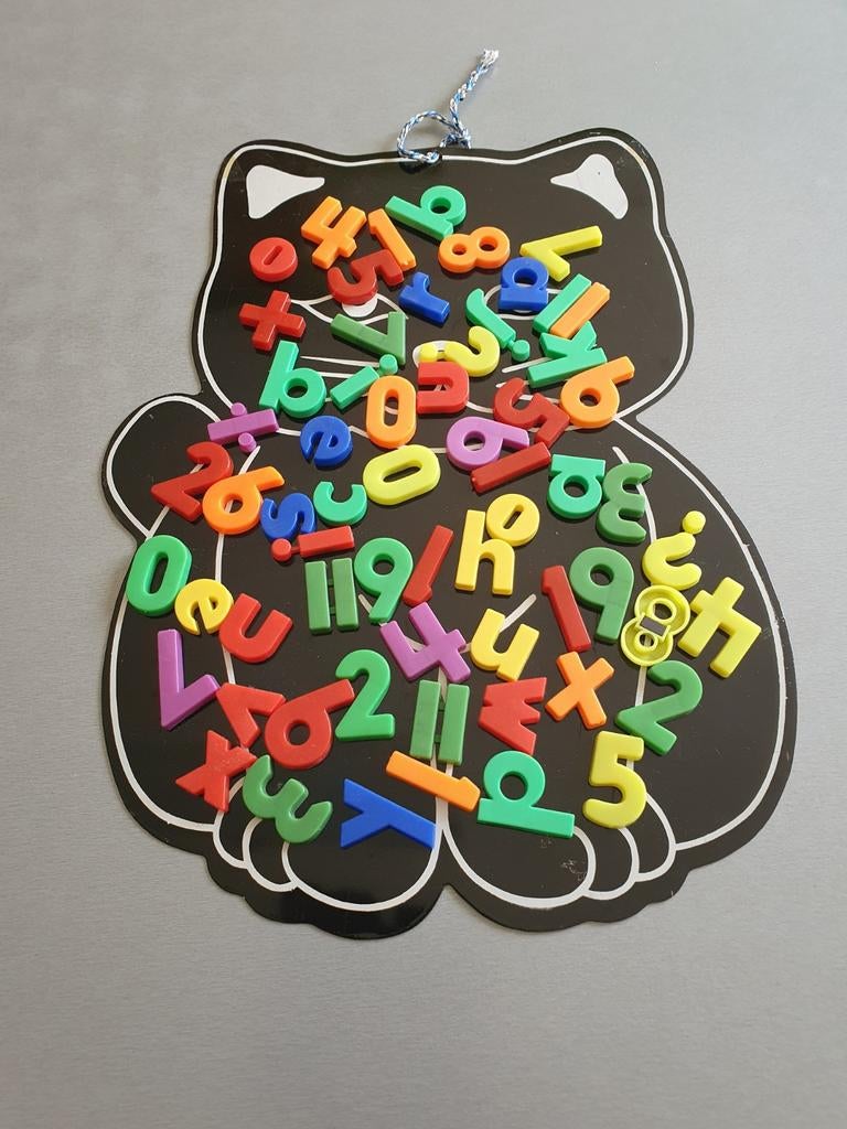 Magneetbord met letters en cijfers, Kinderen en Baby's, Speelgoed | Educatief en Creatief, Ophalen